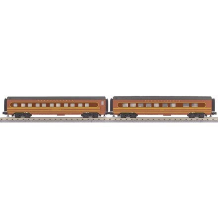 Rail shops King Pennsylvania 60’ streamlined full-length vista dome car